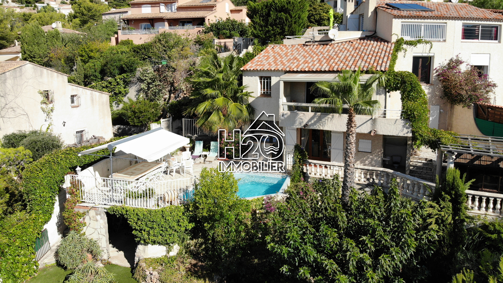 Charmante villa d'architecte de 150m² vue mer à vendre à Toulon